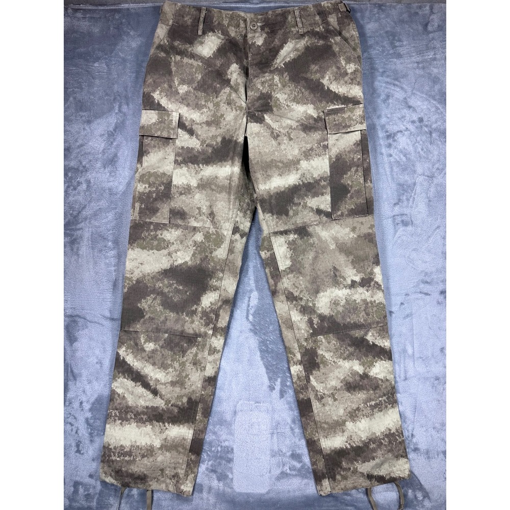 Propper Mens A-TACS Camo Cargo Combat Trousers Ripstop Medium Long